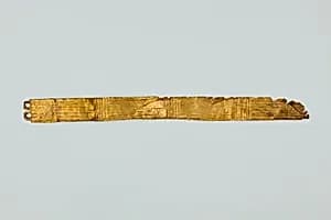 Amulet, sheet gold, bracelet by Unknown Artist