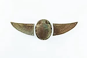 Amulet, winged scarab by Unknown Artist