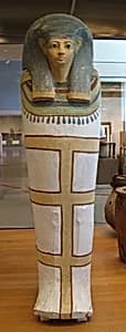 Anthropoid Coffin of a Woman by Unknown Artist