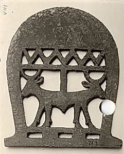 Ax head with two bulls by Unknown Artist