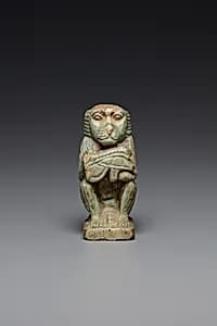 Baboon with a wedjat eye by Unknown Artist