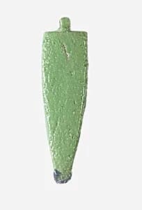 Bead in the Form of a Lotus Sepal by Unknown Artist