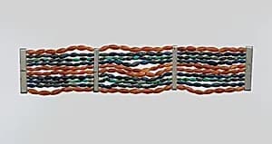Beaded Cuff Bracelet by Unknown Artist