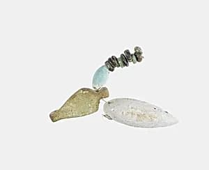Beads and pendants by Unknown Artist
