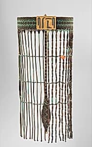 Beadwork apron of Senebtisi by Unknown Artist