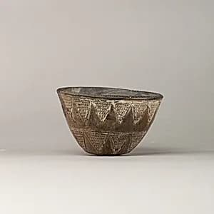 Black Incised Ware Bowl by Unknown Artist