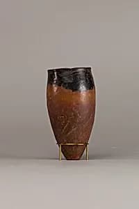 Black-topped red ware beaker by Unknown Artist