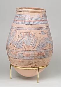 Blue-painted Jar from Malqata by Unknown Artist