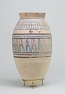 Blue-painted Jar from Malqata by Unknown Artist