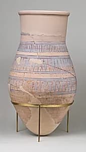 Blue-Painted Jar from Malqata by Unknown Artist