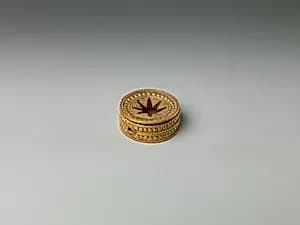 Box-form ornament with granulation by Unknown Artist