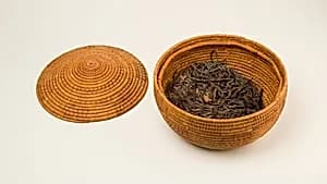Braid of Hair and Linen by Unknown Artist