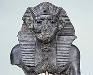 Bust of King Amenemhat III by Unknown Artist