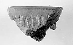Canopic Chest Lid Fragment by Unknown Artist