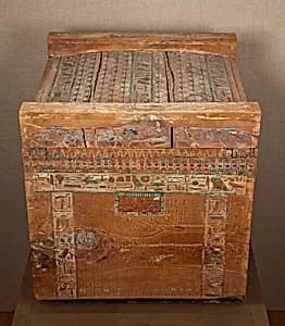 Canopic chest of Hapiankhtifi by Unknown Artist