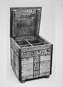 Canopic chest of Ukhhotep by Unknown Artist