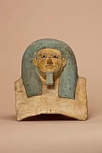 Canopic jar head of Kay by Unknown Artist