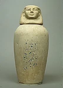 Canopic Jar of Manhata by Unknown Artist
