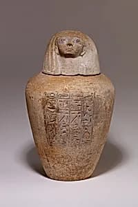Canopic Jar of Ruiu by Unknown Artist