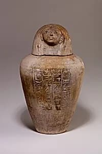 Canopic Jar of Ruiu by Unknown Artist