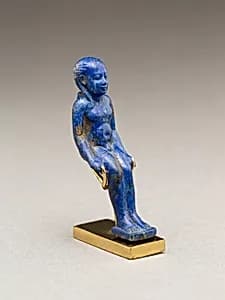 Child god (Harpokrates?) amulet by Unknown Artist