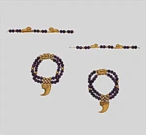 Claw Anklet of Sithathoryunet by Unknown Artist