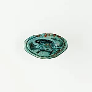 Cowroid Seal-Amulet by Unknown Artist