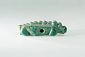 Crocodile amulet by Unknown Artist