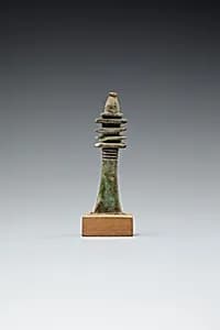 Djed Pillar Amulet by Unknown Artist