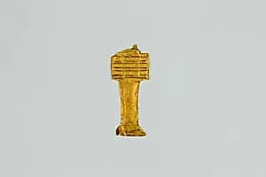 Djed pillar amulet by Unknown Artist