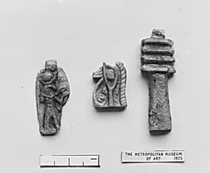 Djed Pillar Amulet by Unknown Artist