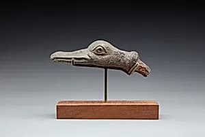 Duck's head with tenon attachment by Unknown Artist