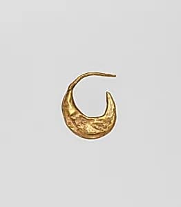 Earring, from cat mummy by Unknown Artist