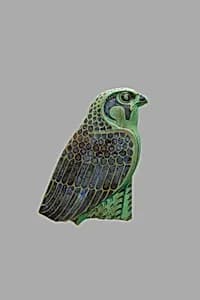 Falcon inlay by Unknown Artist