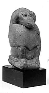 Figure of a Baboon by Unknown Artist