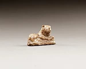 Figurine, lion by Unknown Artist