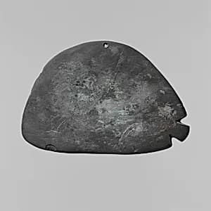 Fish-shaped palette by Unknown Artist