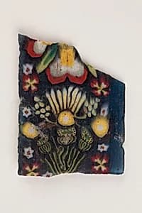 Floral plaque by Unknown Artist