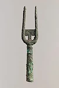 Foot end of staff by Unknown Artist