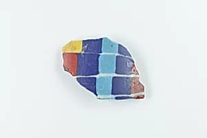 Fragment from a Mosaic Bowl by Unknown Artist
