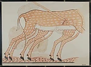 Fragment of a Hunting Scene, Tomb of Intef by Nina de Garis Davies