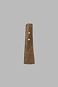 Fragment of a mummy label by Unknown Artist