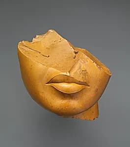 Fragment of a Queen's Face by Unknown Artist