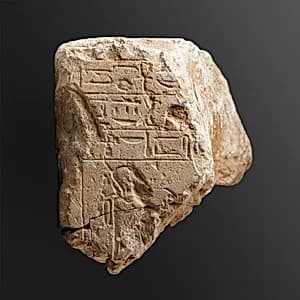 Fragment of a shrine by Unknown Artist