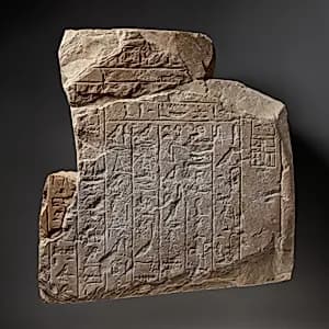 Fragmentary decree of King Neferkauhor by Unknown Artist
