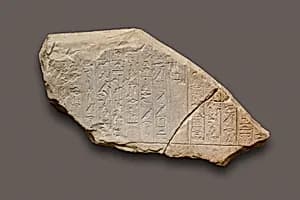 Fragmentary decree of King Neferkauhor by Unknown Artist