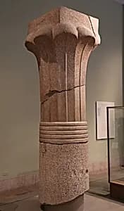 Fragments of a Palm Column by Unknown Artist