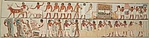 Funeral Procession, Tomb of Pairy by Nina de Garis Davies