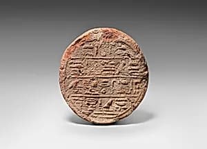 Funerary Cone Montuemhat by Unknown Artist