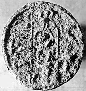 Funerary Cone of Amenemhab by Unknown Artist